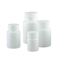 White Color Medical Bottle Plastic HDPE Tablet Bottle Capsule With Screw Lid